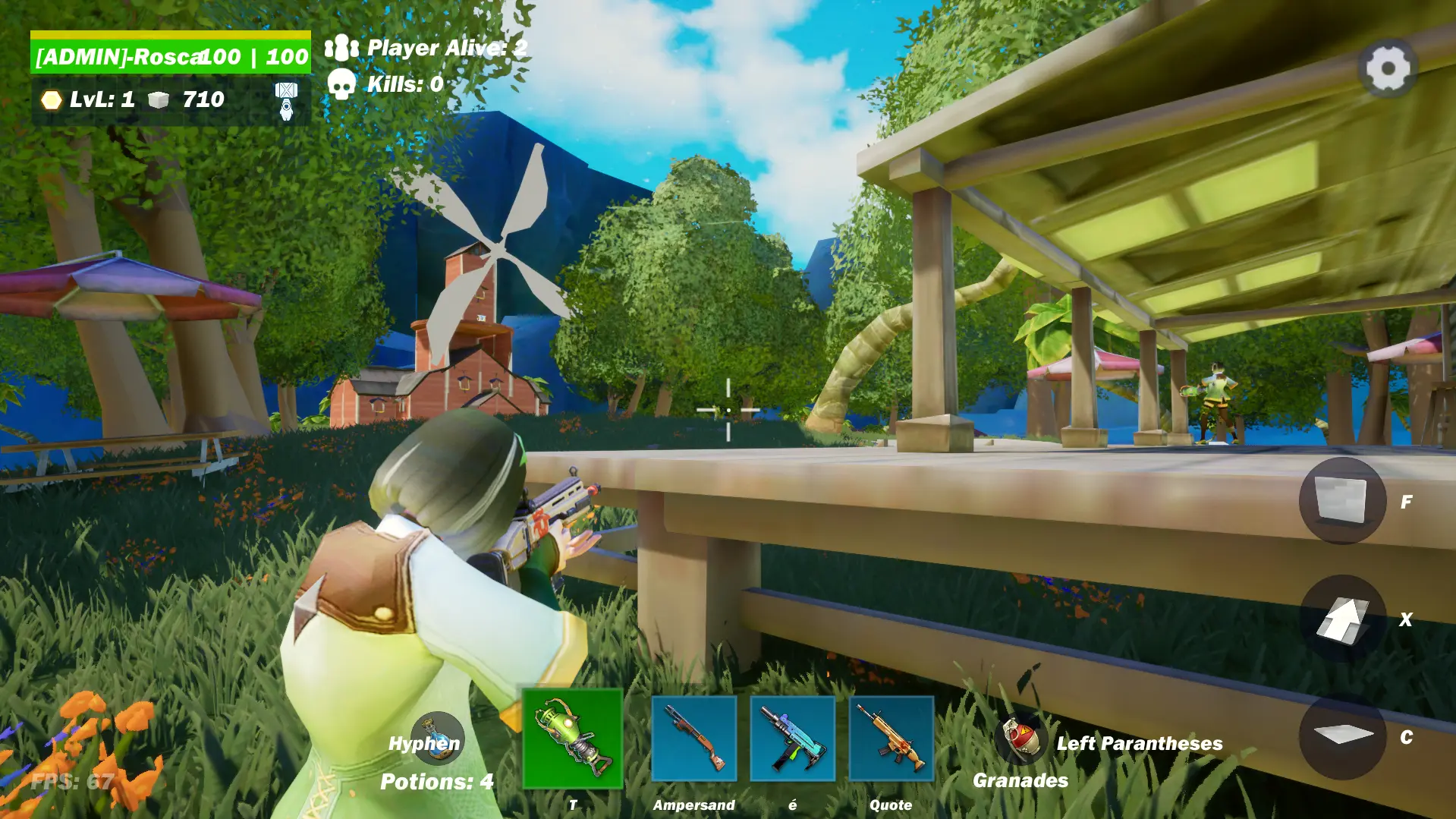 Creative Destruction 2 Spawn Island